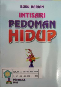 Image of Buku Harian Intisari Pedoman Hidup